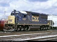 CSX #6897 as of today.