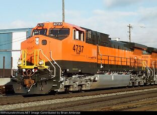 Primer BNSF Dash 9's