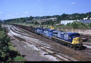 CSX #9100 prior to its renumbering.