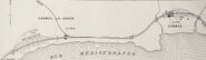 En 1904 les gares de Cannes In Croquis des Biffurcations et Gares principales PLM 1904.