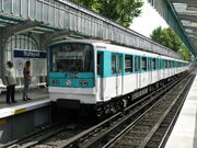 Île-de-France RATP MF 67 n°304 M2 Stalingrad