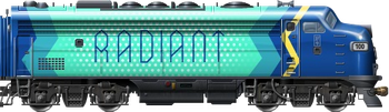 Radiant EMD F9