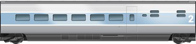 TGV 140 2nd Class