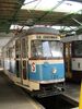 Historical T1 tram in Pilsen