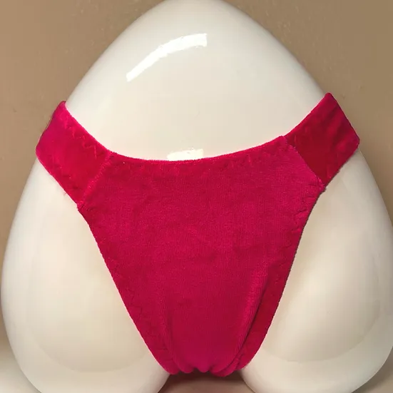 Hot Pink Velvet  Tuckituppp Underwear