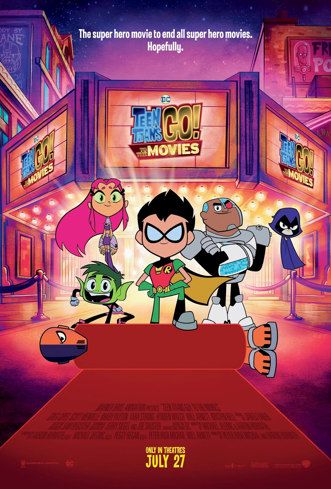 Brand New Teen Titans Go To The Movies Beast Boy Child Costume