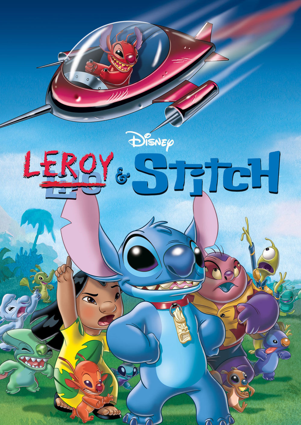 leroy and stitch plush