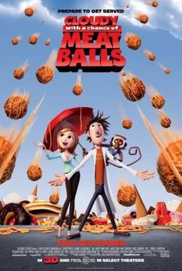 Cloudy With A Chance Of Meatballs Transcripts Wiki Fandom The mayor manages to devour entire hot dogs, burgers, and other foods in one or two bites, even. cloudy with a chance of meatballs