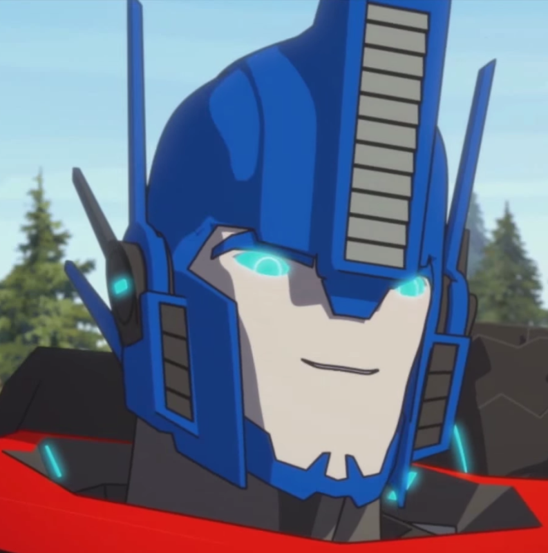 transformers optimus prime face