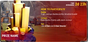 Ui event windfall info a