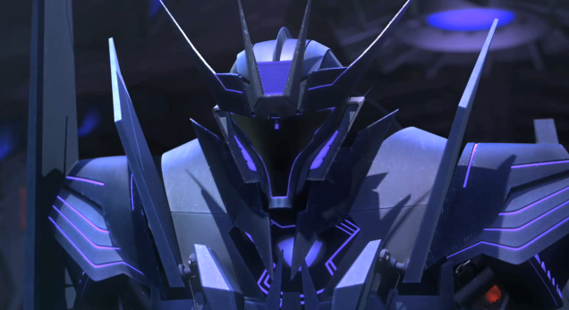 Krin — Transformers Prime Soundwave vaporwaving away for