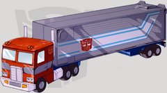 Optimus prime g1 truck sales model