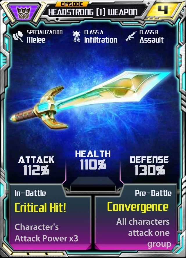 Headstrong (1) Weapon Transformers Legends Wiki Fandom