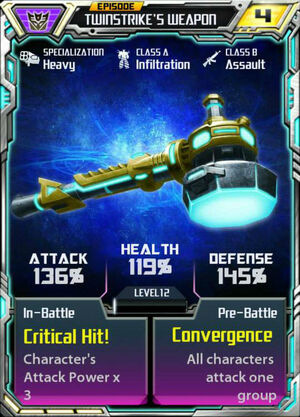 Twinstrike 1 Weapon