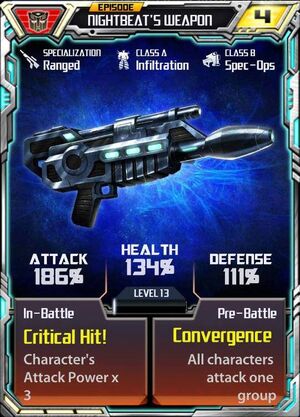 Nightbeat 1 Weapon