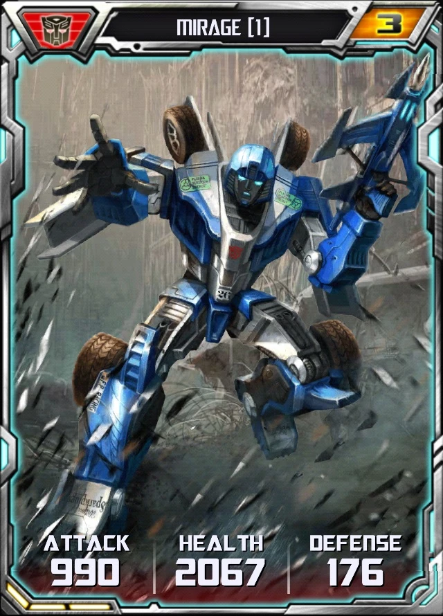 Mirage (1) | Transformers Legends Wiki | Fandom
