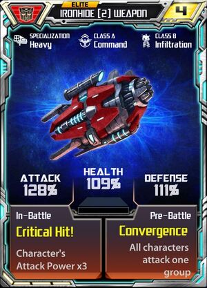 Ironhide (2) Weapon