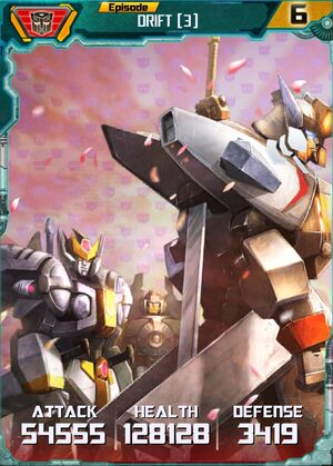 Transformers Drift 原語版 Drift (3) | Transformers Legends Wiki | Fandom