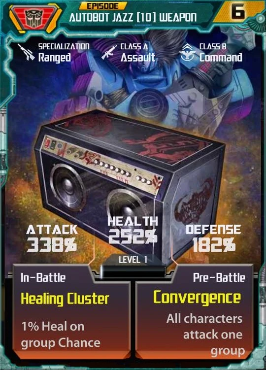Autobot Jazz (10) Weapon Transformers Legends Wiki Fandom