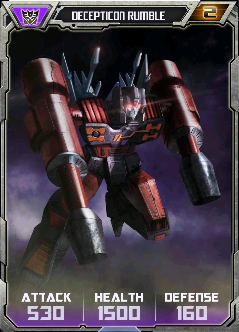 Decepticon Rumble | Transformers Legends Wiki | Fandom
