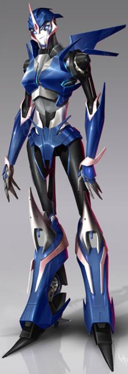 I was watching transformers prime and noticed that arcee had a different chest plate design in the episode with the energon harvester : r/ transformers