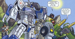 Classics Ultramagnus Springer Grimlock comic