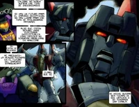 Cuando no, Starscream