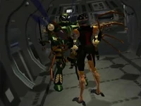 Beast Wars Blackarachnea and Waspinator-Strscream