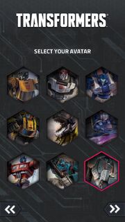 Transformers Official App Autobot Avatars