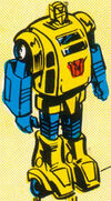 Bumblebee's first appearance... anywhere.