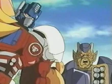 Beast Wars II Apache and Lio Convoy