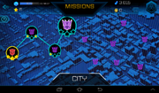 Transformers Battle Game Map Example