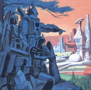 I think the Jetson house is over there.