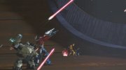 Space bridge battle (TFP)