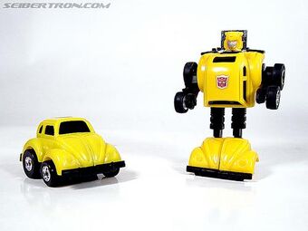 bumblebee beetle transformer toy