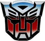 The Autobot symbol as it appeared on Generation 1 toy packaging.