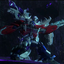 transformers optimus prime and megatron