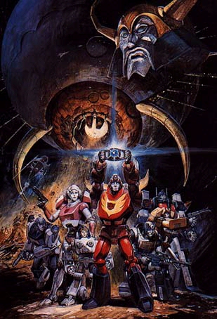 The Transformers: The Movie (1986) Brazilian dvd movie cover