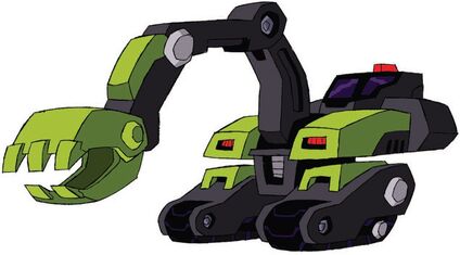 Transformers Animated Scrapper excavator