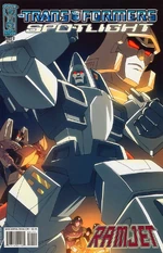 And he would have gotten away with it if it weren't for you pesky kids Megatron's head hovering behind him the whole time.