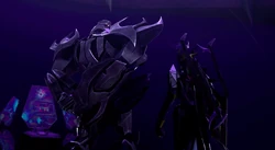 Megatron and Airachnid