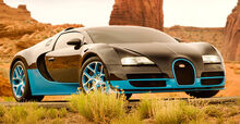 Drift als Bugatti Veyron Super Sport