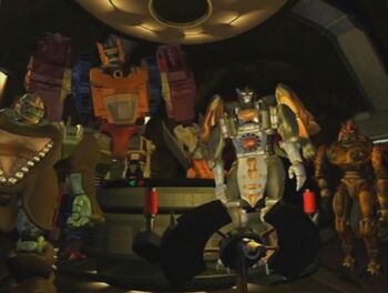 Beast Wars Optimal Optimus Rhinox Silverbolt and Cheetor