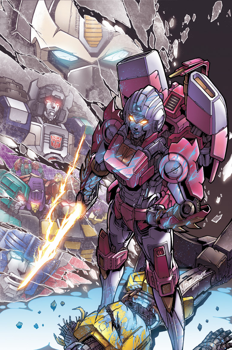 Spotlight Arcee Teletraan I The Transformers Wiki Fandom 