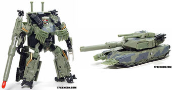 transformers devastator tank