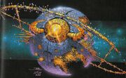 Unicron art by James Raiz for Universe #1