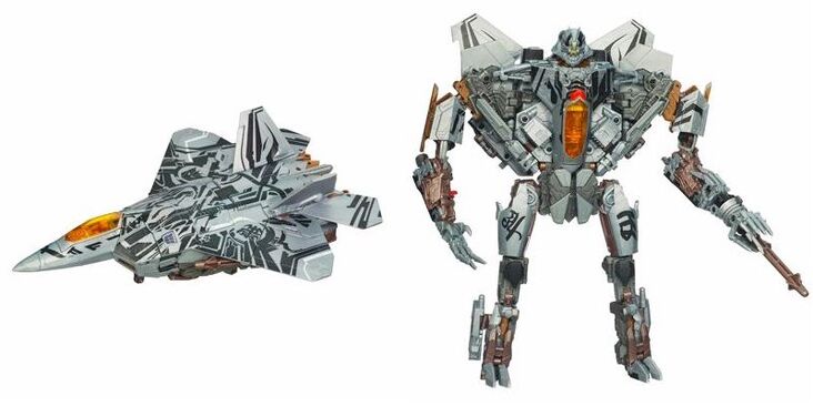 技mix F-22 STARSCREAM(MOVIE 1) Year 2006 Transformers Movie Voyager 7 Inch Figure
