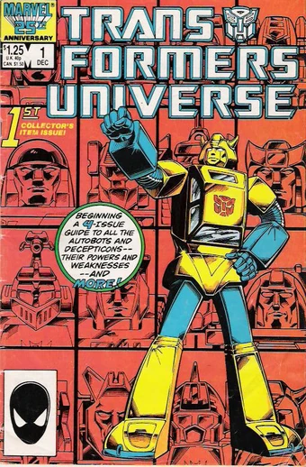 transformers g1 marvel comics