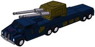 Transformers G1 Onslaught truck