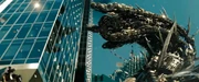 The Driller Begin to Destroy Hudson Tower.